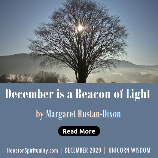 December is a Beacon of Light by Margaret Rustan-Dixon, 2020