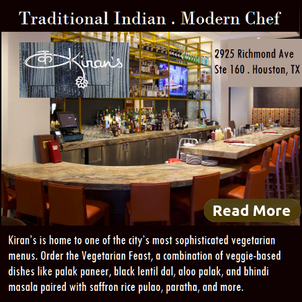 Kiran's Traditional Indian Food . Modern Chef