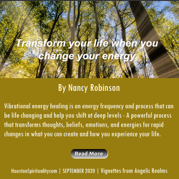 Transform Your Life When You Change Your Energy by Nancy Robinson