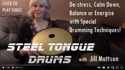 Destress, Calm Down, balance or Energize with Steel Tongue Drums