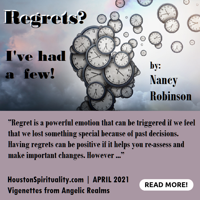 Regrets, I've had a few by Nancy Robinson