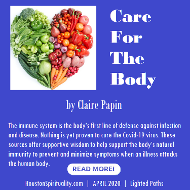 Care for The Body by Claire Papin | HSM April 2020