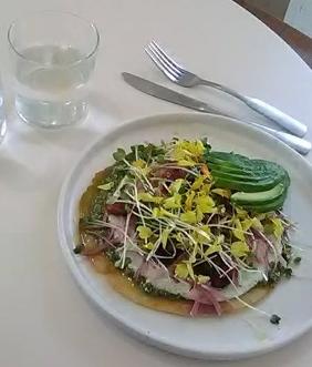 Breakfast Socca - Vibrant Restaurant Houston