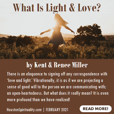 What is Light & Love? by Kent & Renee Miller, Augmentation of Man