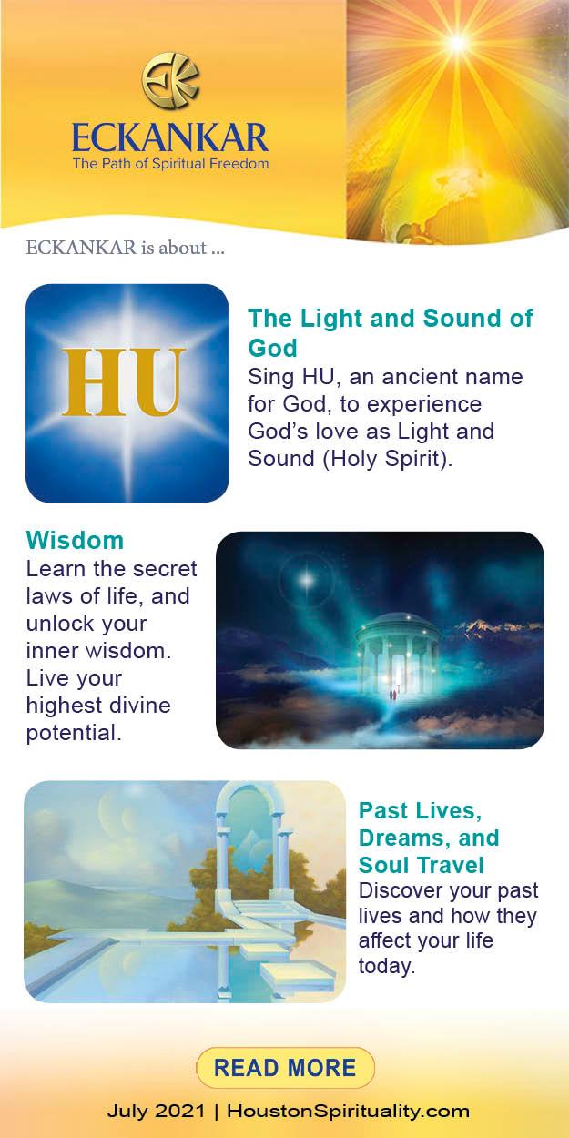 Eckankar Classes. Expand your consciousness. 