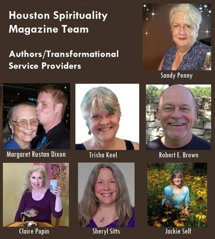 Houston Spirituality Magazine Team of Authors and Transformational Service Providers