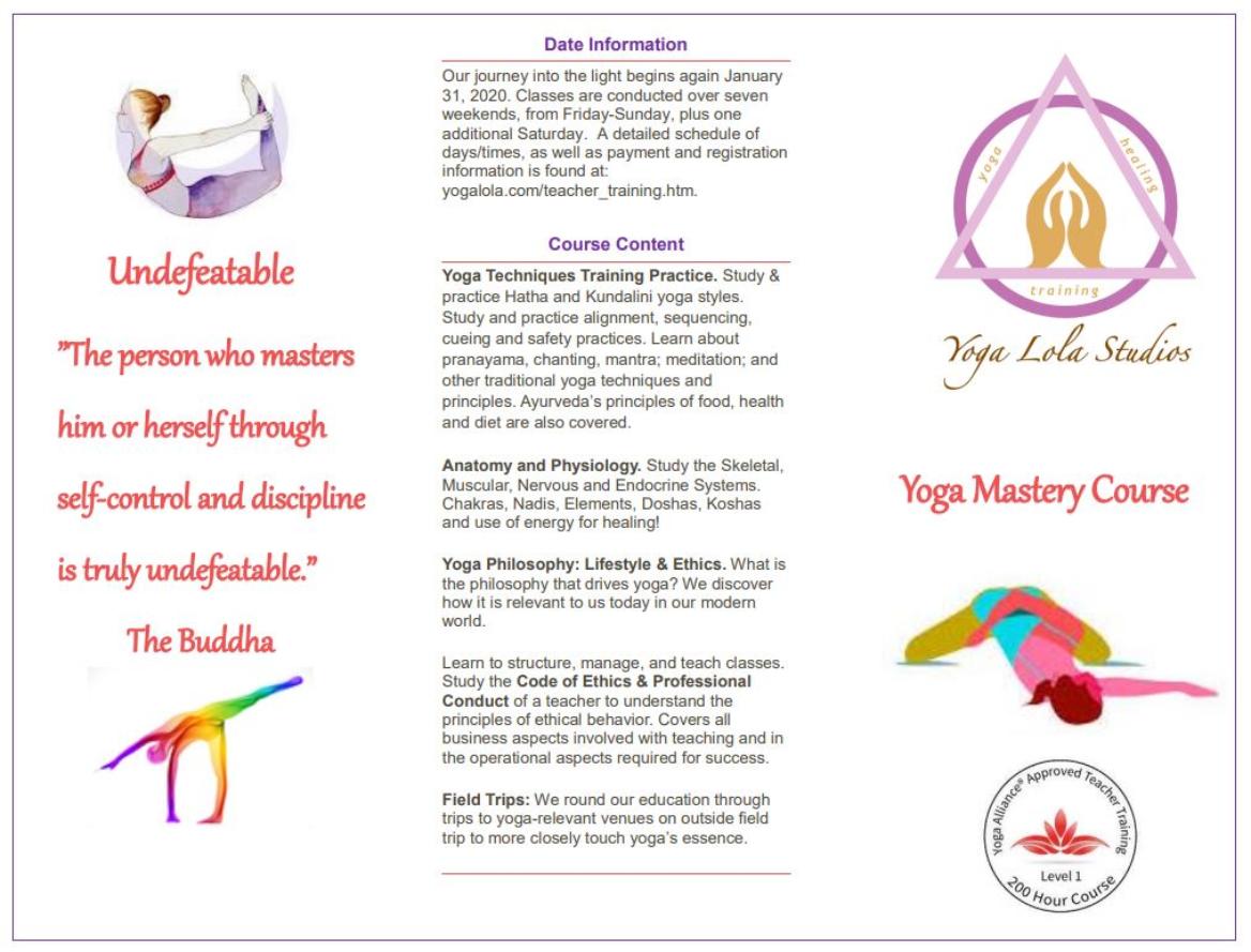 Yoga Lola Reiki Event October