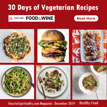 30 Days of Vegetarian Recipes HSM Healthy Food December