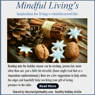 Mindful Living for Healthy Holidays by Micki Fine