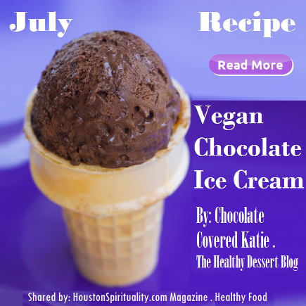 Vegan Chocolate Ice Cream by Chocolate Covered Katie