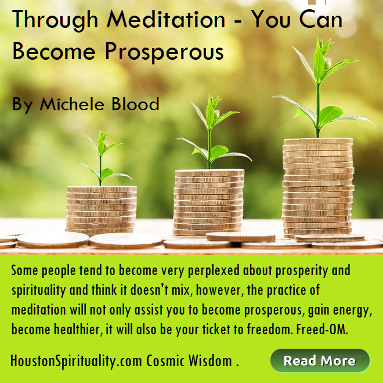 Listen and Read Through Meditation - You Can Become Prosperous by Michel Blood