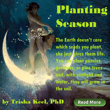Planting Season by Trisha Keel, Transformation Time, Cosmic Wisdom, HSM