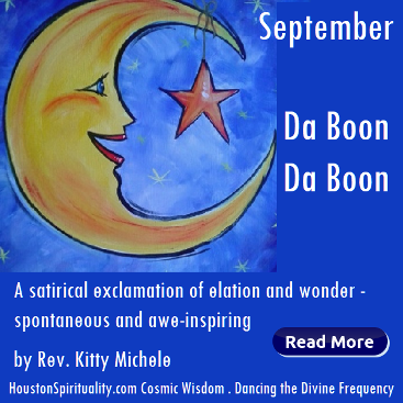 Da Boon Da Boon, a blog article by Rev. Kitty Michele on Joy