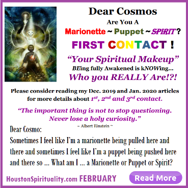 Dear Cosmos, Are you Marionette, Puppet or Spirit? by David LE, First Contact