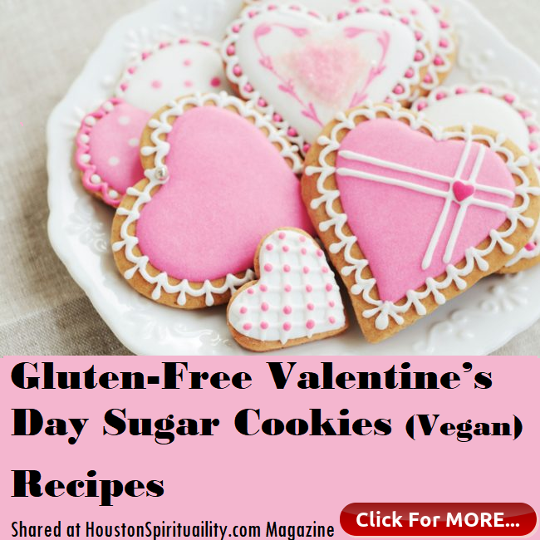 Gluten-Free Valentine's Day Sugar Cookies Vegan Recipes