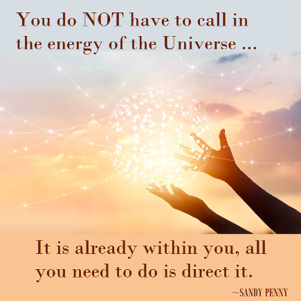 The Universe is inside of you. Direct it.