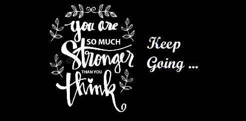 Inspirational meme: stronger than you think