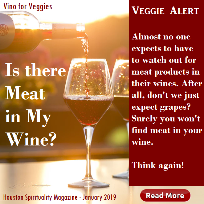 Is there meat in my wine?