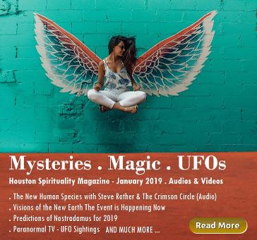 Mysteries, Magic, UFOs, Houston Spirituality Magazine January 2019