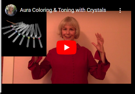 Video Aura Coloring & Toning with Crystals, Jill Mattson