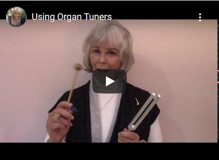 Jill Mattson - using organ tuners