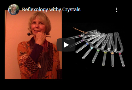 Video Reflexology with Crystals by jill Mattson