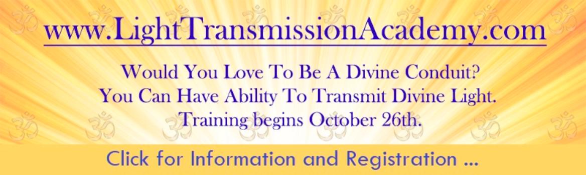 Light Transmission Academy with Michele Blood 10-26