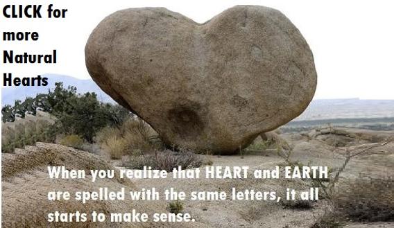 Heart and Earth are spelled with the same letters. Way of the Mystic